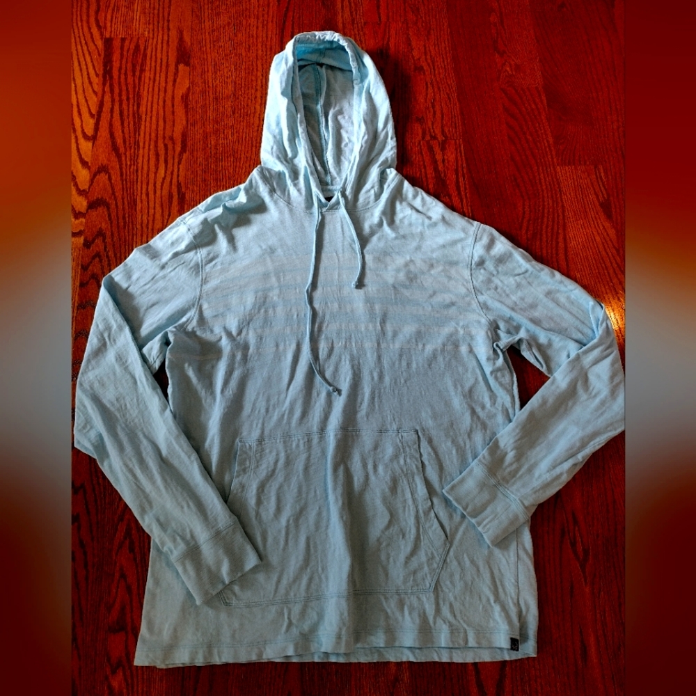 Even Tide Light Blue/Green Hoodie